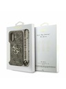 Guess Guess PU 4G Metal Logo Strap Zadnji ovoj za iPhone 17 Brown