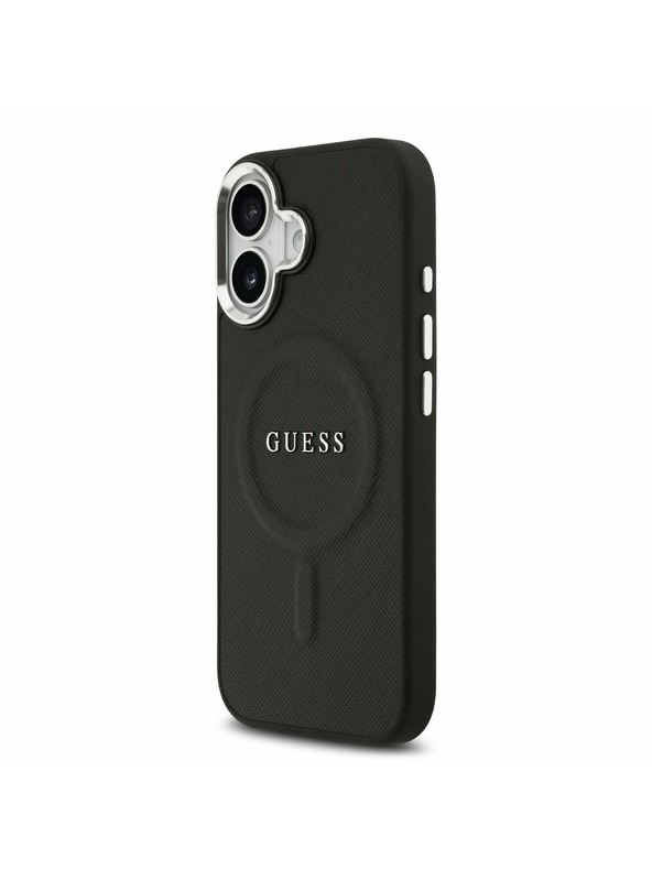 Guess Guess PU Saffiano MagSafe Zadnji ovoj za iPhone 17 Black