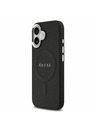 Guess Guess PU Saffiano MagSafe Zadnji ovoj za iPhone 17 Black