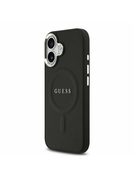 Guess Guess PU Saffiano MagSafe Zadnji ovoj za iPhone 17 Black