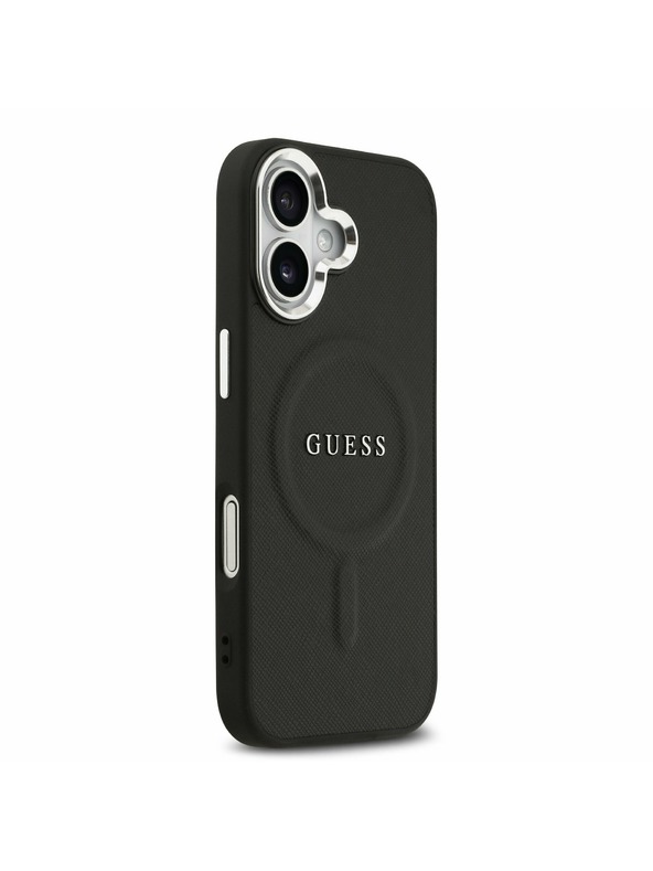 Guess Guess PU Saffiano MagSafe Zadnji ovoj za iPhone 17 Black