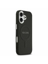 Guess Guess PU Saffiano MagSafe Zadnji ovoj za iPhone 17 Black