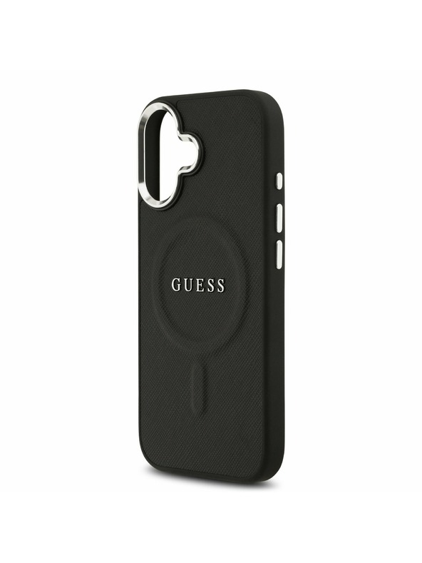 Guess Guess PU Saffiano MagSafe Zadnji ovoj za iPhone 17 Black