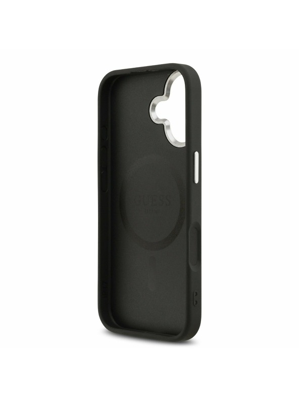 Guess Guess PU Saffiano MagSafe Zadnji ovoj za iPhone 17 Black