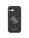 Guess Guess PU 4G Metal Logo Zadnji ovoj za iPhone 17 Grey