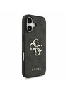 Guess Guess PU 4G Metal Logo Zadnji ovoj za iPhone 17 Grey