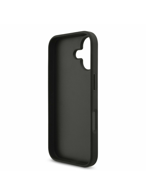 Guess Guess PU 4G Metal Logo Zadnji ovoj za iPhone 17 Grey