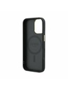 Guess Guess PU Leather 4G Gold Frame MagSafe Zadnji ovoj za iPhone 17 Black