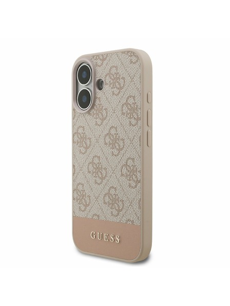 Guess Guess PU 4G Stripe Zadnji ovoj za iPhone 17 Pink