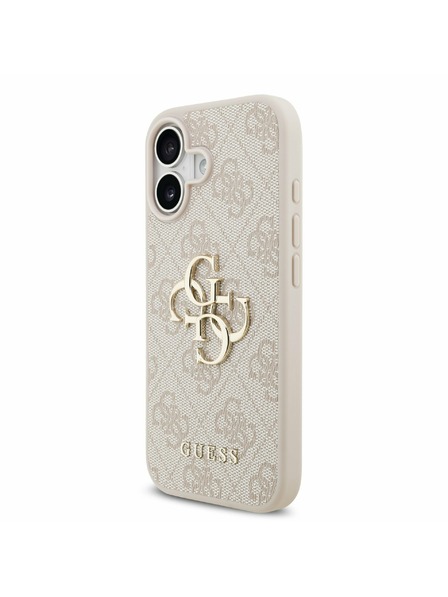 Guess Guess PU 4G Metal Logo Zadnji ovoj za iPhone 17 Pink