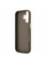 Guess Guess PU 4G Metal Logo Zadnji ovoj za iPhone 17 Silver Brown