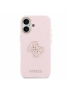 Guess Guess PU Resin Logo Zadnja Ovojnica za iPhone 17 Pink