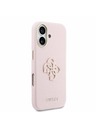 Guess Guess PU Resin Logo Zadnja Ovojnica za iPhone 17 Pink