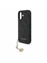 Guess Guess 4G Charm MagSafe Zadnja Ovojnica za iPhone 17 Tone on Tone Grey