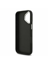 Guess Guess PU Grained 4G Metal Logo Zadnja Ovojnica za iPhone 17 Black