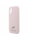 Karl Lagerfeld Karl Lagerfeld PU Karl and Choupette Heads Pins MagSafe Zadnja Ovojnica za iPhone 17 Pink