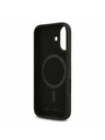Karl Lagerfeld Karl Lagerfeld Liquid Silicone Double Heads MagSafe Zadnja Ovojnica za iPhone 17 Black