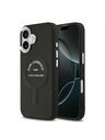 Karl Lagerfeld Karl Lagerfeld PU RSG Logo MagSafe Zadnja Ovojnica za iPhone 17 Black
