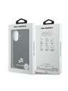 Karl Lagerfeld Karl Lagerfeld PU Karl and Choupette Heads Pins MagSafe Zadnja Ovojnica za iPhone 17 Black