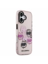 Karl Lagerfeld Karl Lagerfeld IML Multi K&CH Heads Zadnja Ovojnica za iPhone 17 Pink
