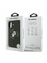 Karl Lagerfeld Karl Lagerfeld Liquid Silicone Karl and Choupette MagSafe Zadnja Ovojnica za iPhone 17 Black