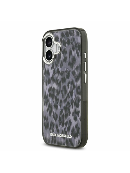 Karl Lagerfeld Karl Lagerfeld IML Leopard MagSafe Zadnja Ovojnica za iPhone 17 Grey