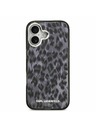 Karl Lagerfeld Karl Lagerfeld IML Leopard MagSafe Zadnja Ovojnica za iPhone 17 Grey
