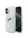 Karl Lagerfeld Karl Lagerfeld IML K&CH Heads Metal Frame MagSafe Zadnja Ovojnica za iPhone 17 Transparent