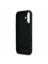Karl Lagerfeld Karl Lagerfeld Liquid Silicone Metal Ikonik Zadnja Ovojnica za iPhone 17 Black