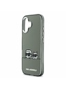 Karl Lagerfeld Karl Lagerfeld IML K&CH Heads Logo MagSafe Zadnja Ovojnica za iPhone 17 Black
