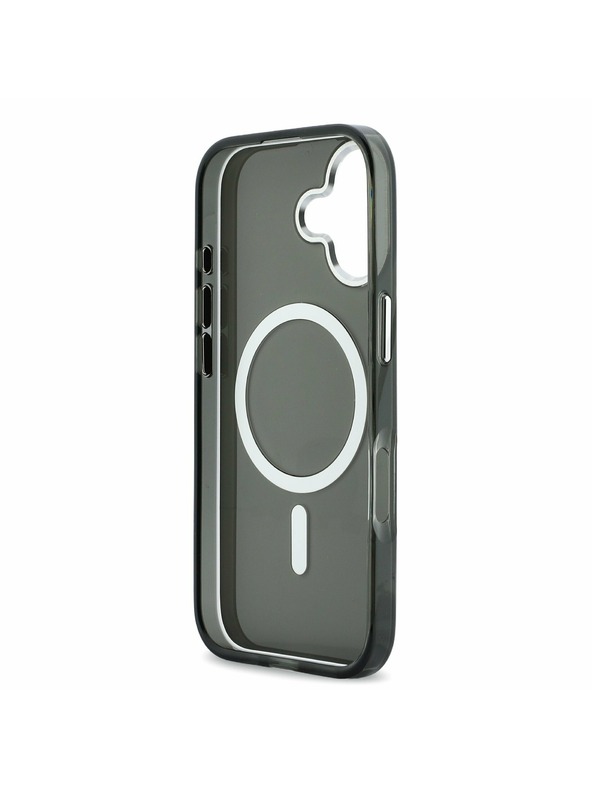 Karl Lagerfeld Karl Lagerfeld IML K&CH Heads Logo MagSafe Zadnja Ovojnica za iPhone 17 Black