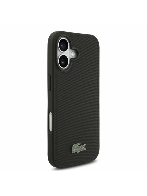 Lacoste Lacoste Iconic Petit Pique MagSafe Zadnja Ovojnica + Denarnica za iPhone 17 Black
