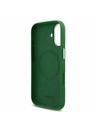 Lacoste Lacoste PVC Iconic Petit Pique Metal Logo MagSafe Zadnja Ovojnica za iPhone 17 Green