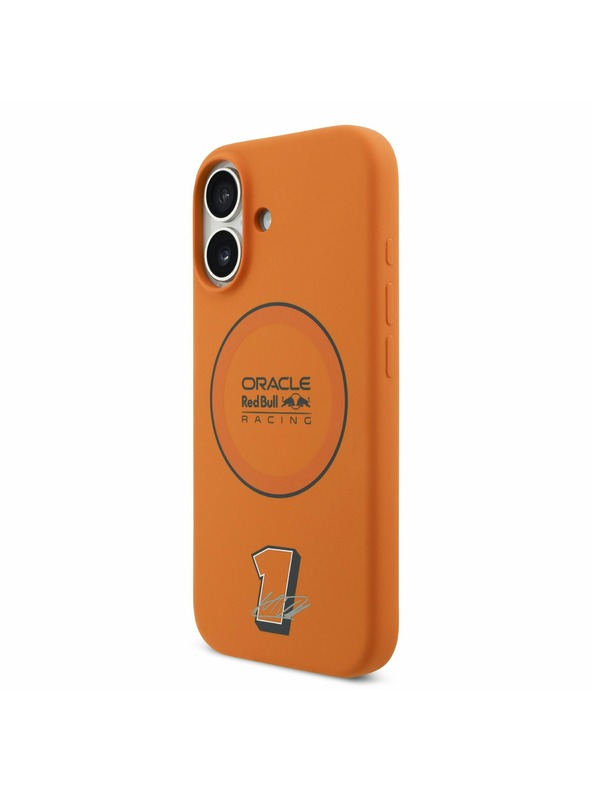 Red Bull Red Bull Silicone Blue Ring MagSafe Zadnji ovitek za iPhone 17 Orange