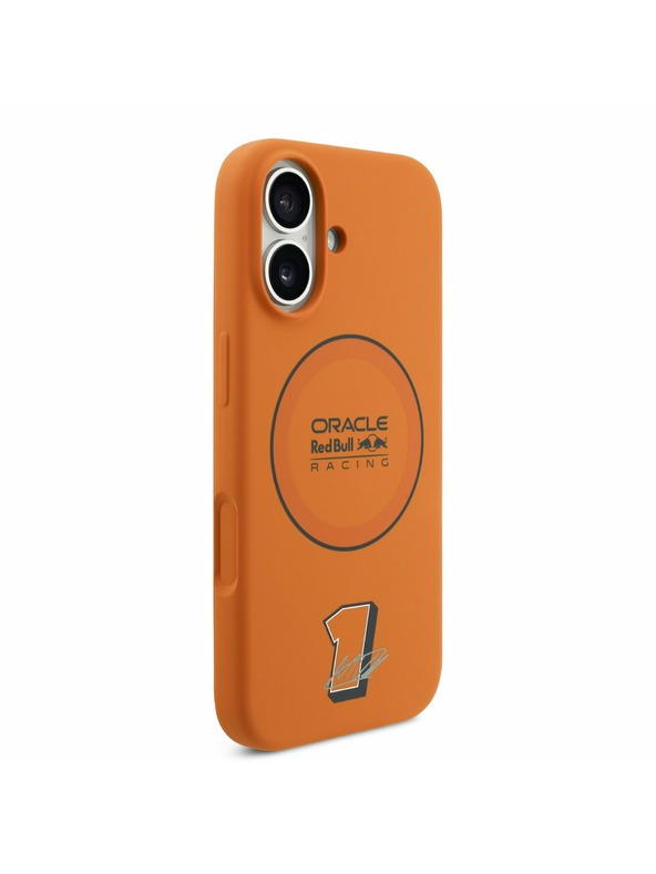 Red Bull Red Bull Silicone Blue Ring MagSafe Zadnji ovitek za iPhone 17 Orange