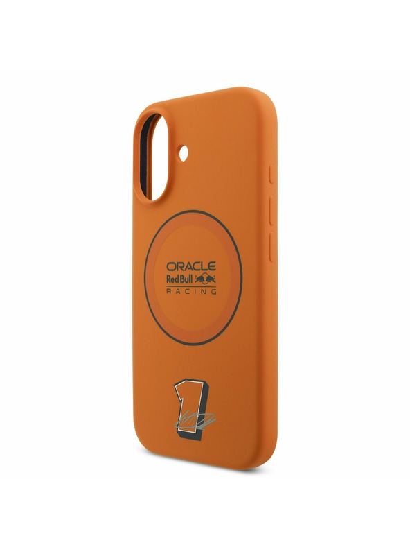 Red Bull Red Bull Silicone Blue Ring MagSafe Zadnji ovitek za iPhone 17 Orange