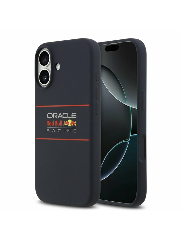 Red Bull Red Bull Silicone Horizontal Logo MagSafe Zadnji ovitek za iPhone 17 Navy