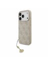 Guess Guess 4G Charm MagSafe Zadnji ovitek za iPhone 17 Pro Tone on Tone Pink