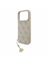 Guess Guess 4G Charm MagSafe Zadnji ovitek za iPhone 17 Pro Tone on Tone Pink