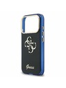 Guess Guess IML 4G Script Metal Logo Zadnji ovitek za iPhone 17 Pro Blue