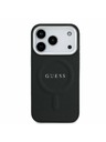Guess Guess PU Saffiano MagSafe Zadnji ovitek za iPhone 17 Pro Black