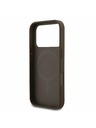 Guess Guess PU Leather 4G Colored Ring MagSafe Zadnji Ovitek za iPhone 17 Pro Brown