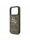 Guess Guess PU 4G Metal Logo Zadnji Ovitek za iPhone 17 Pro Brown