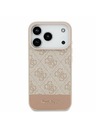 Guess Guess PU 4G Stripe Zadnji Ovitek za iPhone 17 Pro Pink