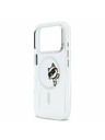 Karl Lagerfeld Karl Lagerfeld IML Choupette Peekaboo MagSafe Zadnji Ovitek za iPhone 17 Pro Transparent