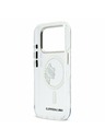 Karl Lagerfeld Karl Lagerfeld IML Choupette Peekaboo MagSafe Zadnji Ovitek za iPhone 17 Pro Transparent