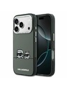 Karl Lagerfeld Karl Lagerfeld IML K&CH Heads Logo MagSafe Zadnji Ovitek za iPhone 17 Pro Black