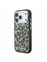Karl Lagerfeld Karl Lagerfeld IML Leopard MagSafe Zadnji Ovitek za iPhone 17 Pro Brown