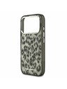 Karl Lagerfeld Karl Lagerfeld IML Leopard MagSafe Zadnji Ovitek za iPhone 17 Pro Brown
