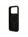 Karl Lagerfeld Karl Lagerfeld Liquid Silicone Double Heads MagSafe Zadnji Ovitek za iPhone 17 Pro Black